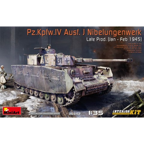 Mini Art 35342 PzKpfw IV Ausf J late w/interior