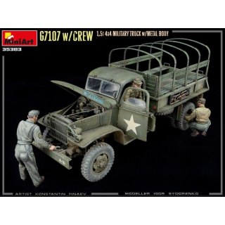 Mini Art 35383 G7107 w/crew 1,5t 4x4 cargo