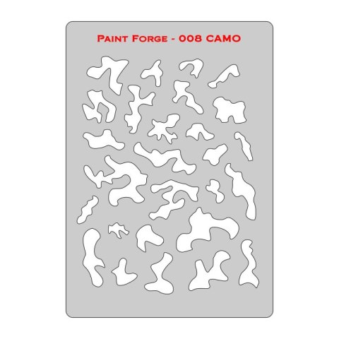 Paint Forge PFST008L Camo Stencils L