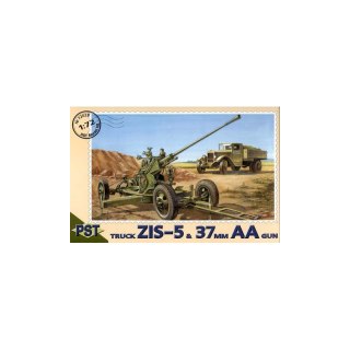 Pst 72028 Zis-5 & 37 Mm Aa Gun