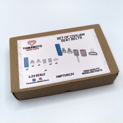 Yamamoto YMPTUN124 Set of Civillian Seatbelts