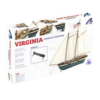 Arte 22115 American Schooner Virginia 1:41