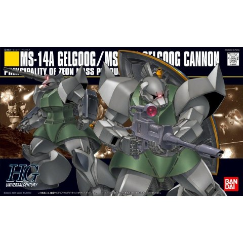 Bandai 60397 HGUC 1/144 MS-14A GELGOOG/MS-14C GELGOOG CANNON GUN60397 ID [ ]