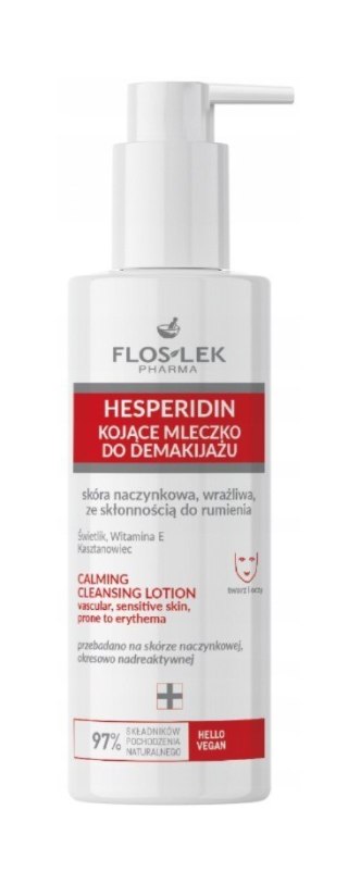 FLOS HESPERIDIN Mleczko d/demakijażu kojace