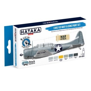 Hataka BS53 Early US Navy & USMC paint set