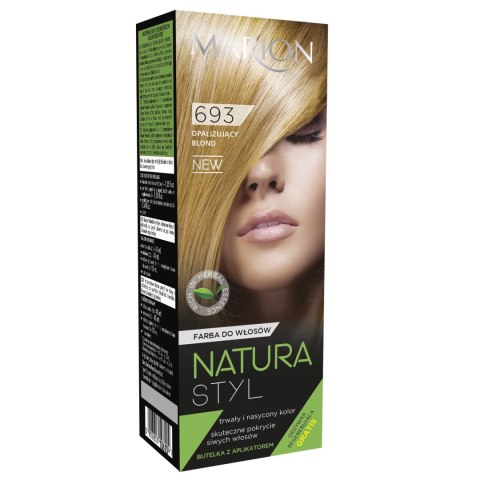 MARION Natura Styl Farba do włosów nr 693 Opalizujący blond