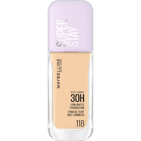 MAYBELLINE Super Stay 30H Lumi Matte Podkład matująco-kryjący 118 30 ml