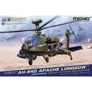 Meng QS-004 Boeing AH-64AD Apache Longbow Heavy Attack Helicotper