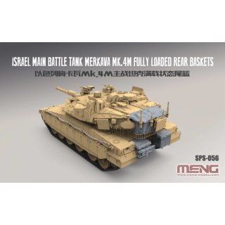 Meng SPS-056 Merkava Mk.4M Fully Loaded Rear Baske