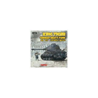 Meng WWT-003 German Heavy Tank King Tiger- Cartoon