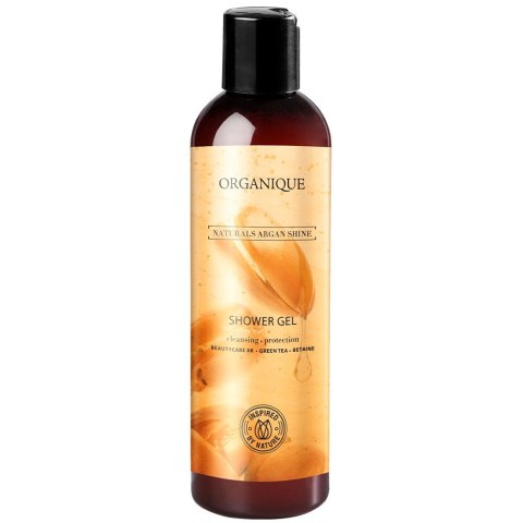 ORGANIQUE Naturals Argan Shine Ochronny żel pod prysznic - skóra sucha 250 ml