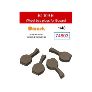 Omask 74803 1/48 Bf 109 E Wheel Bay Plugs (for Eduard)