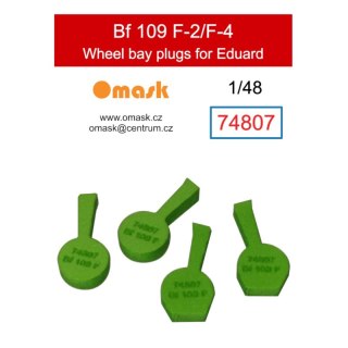 Omask 74807 1/48 Bf 109 F-2/F-4 Wheel Bay Plugs (for Eduard)