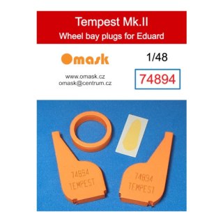 Omask 74894 1/48 Tempest Mk.II Wheel Bay Plugs (for Eduard)