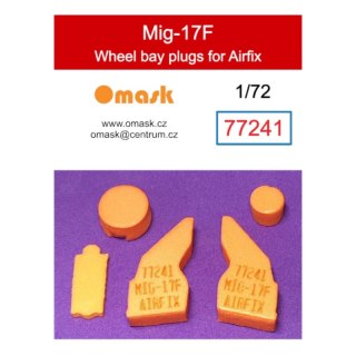 Omask 77241 1/72 MiG-17F Wheel Bay Plugs (for Airfix)