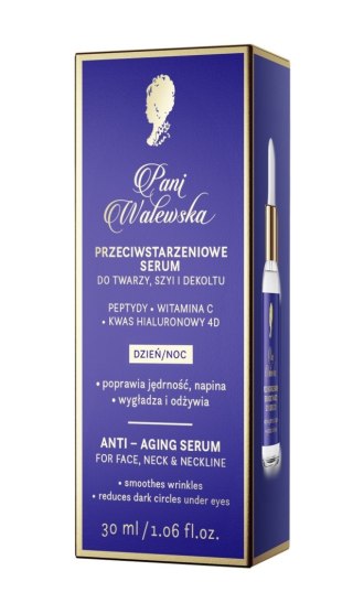 PANI WALEWSKA Classic Serum przeciwstarzeniowe do twarzy,szyi i dekoltu na dzień i noc 30 ml