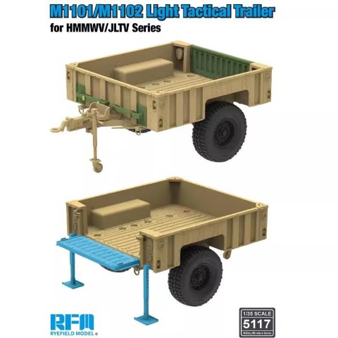 RFM-5117 M1101/M1102 Light Tactical Trailer for HMMWV/JLTV Series