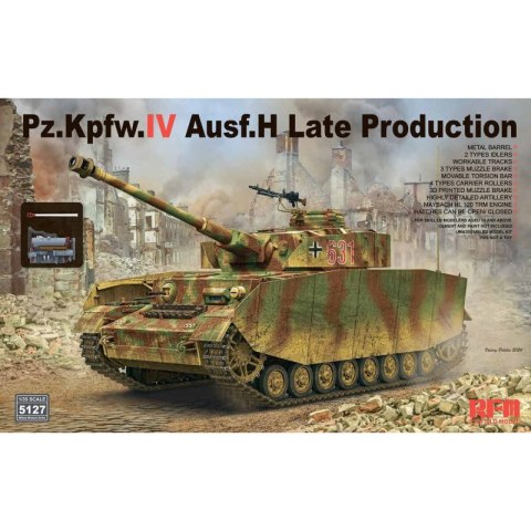 RFM 5127 Pz.Kpfw.IV Ausf.H Late Production w/ Workable Tracks RFM 5127 Pz.Kpfw.IV Ausf.H Late Production w/ Workable Tracks