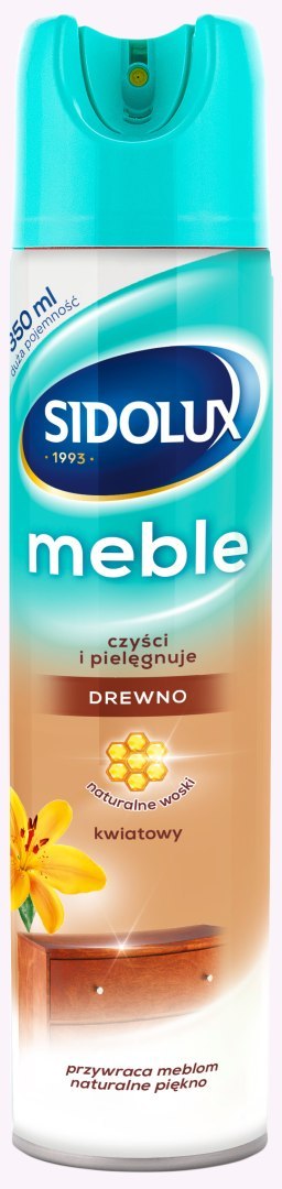 SIDOLUX M PIELĘGNACJA Aerozol do mebli Kwiat 350ml15 509