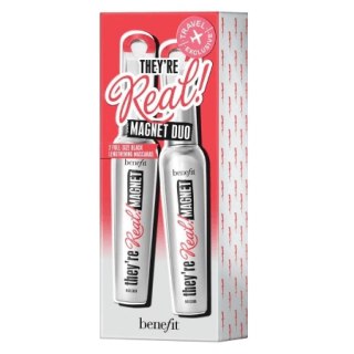 They're Real! Magnet Mascara Duo zestaw ekstremalnie wydłużający tusz do rzęs Black 2x9g