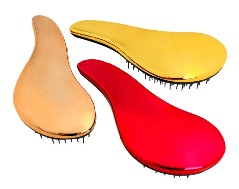 Top Choice Szczotka do włosów Detangler Metallic (62186) 1szt - mix kolorów Top Choice Szczotka do włosów Detangler Metallic (62186) 1szt - mix kolorów