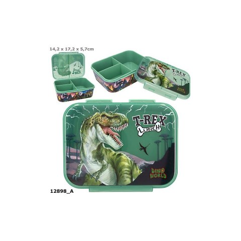 Top Model 12898 Pudełko na lunch Dino World, 14,2x17,2x5,7 cm Ilość sztuk w opakowaniu 6