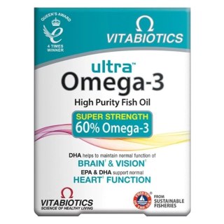 Ultra Omega-3 High Purity Fish Oils suplement diety 60 kapsułek