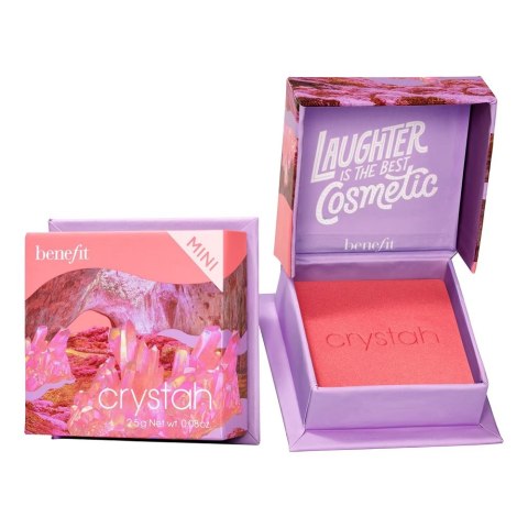 Crystah Mini Strawberry Pink Blush róż do policzków w odcieniu różowo-truskawkowym 2.5g