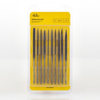 Heller 99004 Needle File Set (10 Pieces)