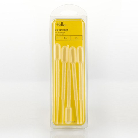 Heller 99016 Pipette Set 2 ml (5 Pieces)