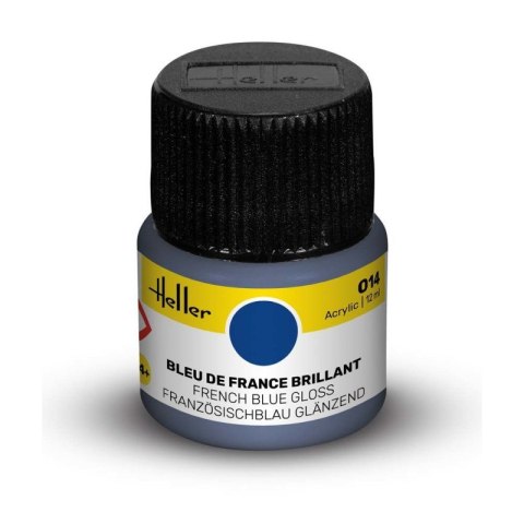 Heller Acrylic Paint 014 French Blue Gloss 12 ml