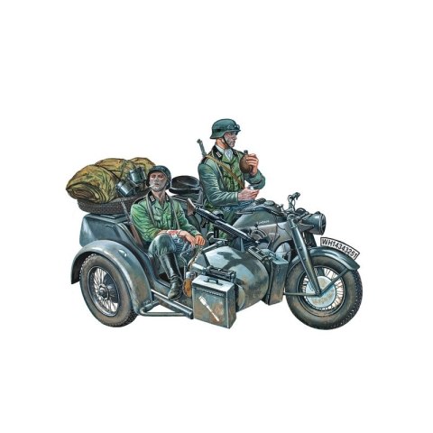 Italeri 0317 1/35 Zundapp Ks 750 w/Sidecar