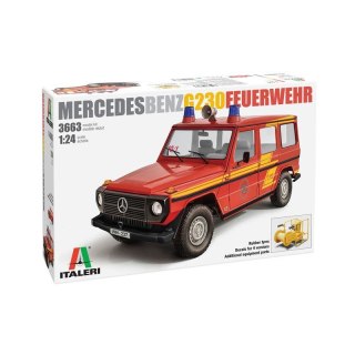 Italeri 3663 1/24 Mercedes Benz G230 Feuerwehr