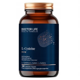 L-Cysteine 600mg suplement diety 100 kapsułek