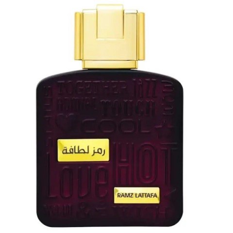 LATTAFA Ramz Gold Woda perfumowana unisex 100 ml