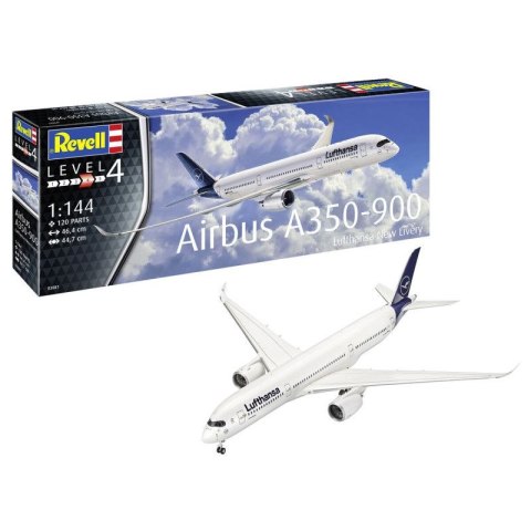 Revell 03881 Samolot 1/144 Airbus A350-900 Lufthansa