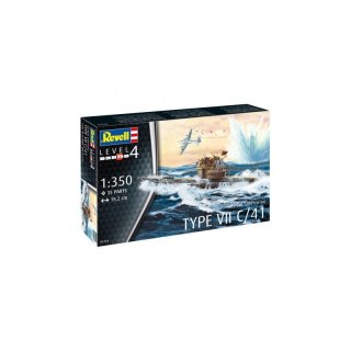 Revell 05154 German Submarine Type VIIC/41 1/350