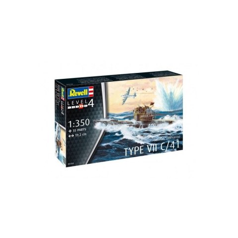 Revell 05154 German Submarine Type VIIC/41 1/350 Revell 05154 German Submarine Type VIIC/41 1/350