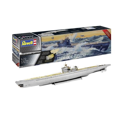 Revell 05180 1/72 Type IX C (U505) "Platinum Edition"