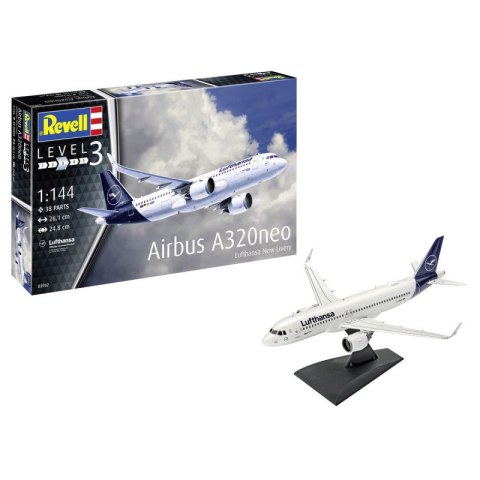 Revell 63942 Model Set 1/144 Airbus A320 Neo Lufthansa