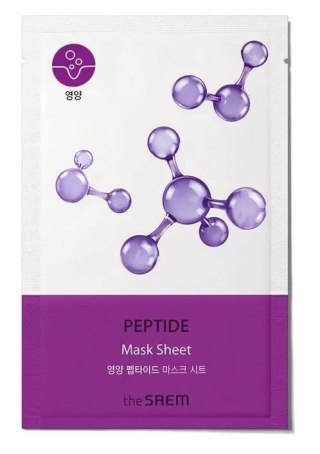 The SAEM Bio Solution Maska w płachcie odżywcza - Peptide