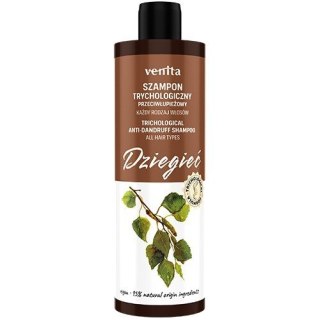 VENITA Trichological Formula Szampon trychologiczny do włosów z tendencją do łupieżu - Dziegieć 300 ml