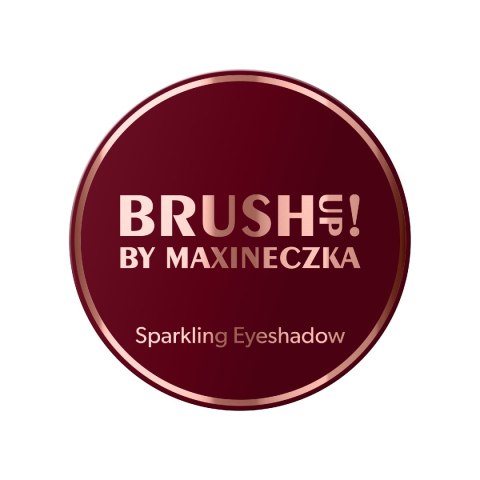 CLARESA Brush Up! by Maxineczka Błyszczący Cień do powiek 02 Peach Gold 3 g