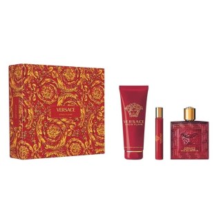 Eros Flame zestaw woda perfumowana spray 100ml + żel pod prysznic 150ml + woda perfumowana spray 10ml