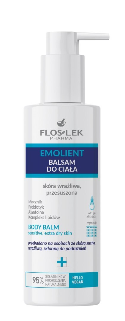 FLOSLEK Emolient Balsam do ciała skóra wrażliwa przesuszona 175 ml