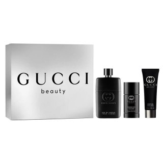 Guilty Pour Homme zestaw woda perfumowana spray 90ml + żel pod prysznic 50ml + dezodorant sztyft 75ml