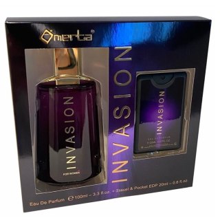 Invasion zestaw woda perfumowana spray 100ml + woda perfumowana spray 20ml