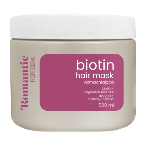 ROMANTIC Maska do włosów Biotin 500 ml ROMANTIC Maska do włosów Biotin 500 ml