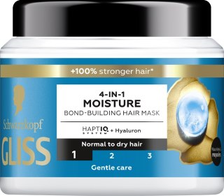 SCHWARZKOPF Gliss TRT Aqua Revive Maska do włosów wzmacniająca 4w1 400 ml