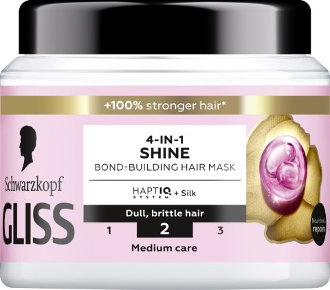 SCHWARZKOPF Gliss TRT Liqsilk Maska do włosów nadająca blask 4w1 400 ml